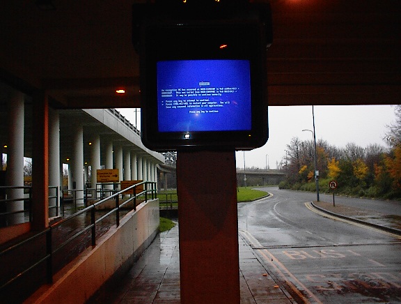 Windows Error Dialog