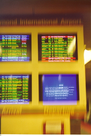 Airport Flight Board
