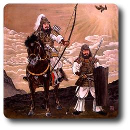 Samurai artwork from daimyo.org